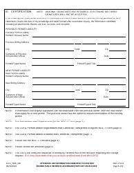 Form NOC-1 (7106_R08) Notification of Change Form for Company Name Changes, Facility Name Changes, and Permit Transfers Associated With Ownership and/or Operator Changes for a Facility With Effective Permit(S) - Louisiana, Page 4