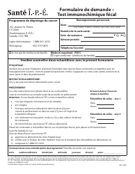 Form DPC-2605 Fecal Immunochemical Test (Fit) Request Form - Prince Edward Island, Canada (English/French), Page 2