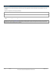 Form LA09 Part B Amendment to the Description of a Lease Application - Queensland, Australia, Page 5