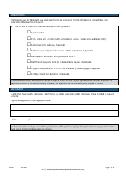 Form LA28 Part B Approval of a Sublease Application - Queensland, Australia, Page 4