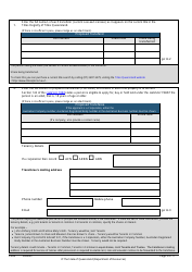 Form LA04 Part B Approval to Transfer Application - Queensland, Australia, Page 3