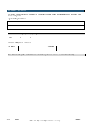 Form LA15 Part B Reduction of Rent or Instalment Application (Residential Leases Only) - Queensland, Australia, Page 8