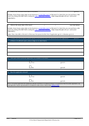 Form LA02 Part B Renewal of Lease Application - Queensland, Australia, Page 3