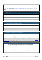 Form LA01 Part B Conversion of a Lease Application - Queensland, Australia, Page 4