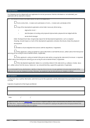 Form LA08 Part B Owners Consent to Development Application - Queensland, Australia, Page 6