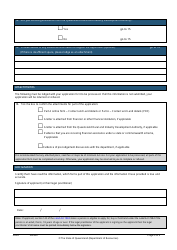 Form LA24 Part B Deferral of Rent or Instalment Application - Queensland, Australia, Page 5