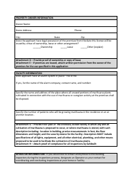 Medical Marihuana License Application for Growing by Patients - City of Muskegon, Michigan, Page 3