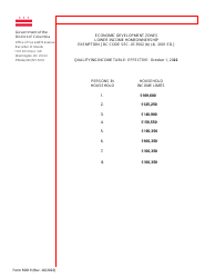 Form ROD9 Lower Income Homeownership Exemption Program Application - Washington, D.C., Page 4