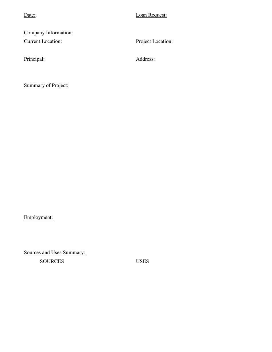 Application for Term Loan - Revolving Loan Fund - City of Muskegon, Michigan, Page 2