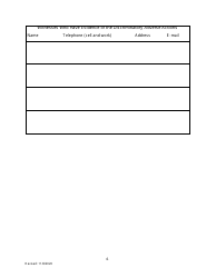 Pre-complaint Questionnaire - Public Accommodations/Access to State and State Funded Services - Hawaii, Page 7