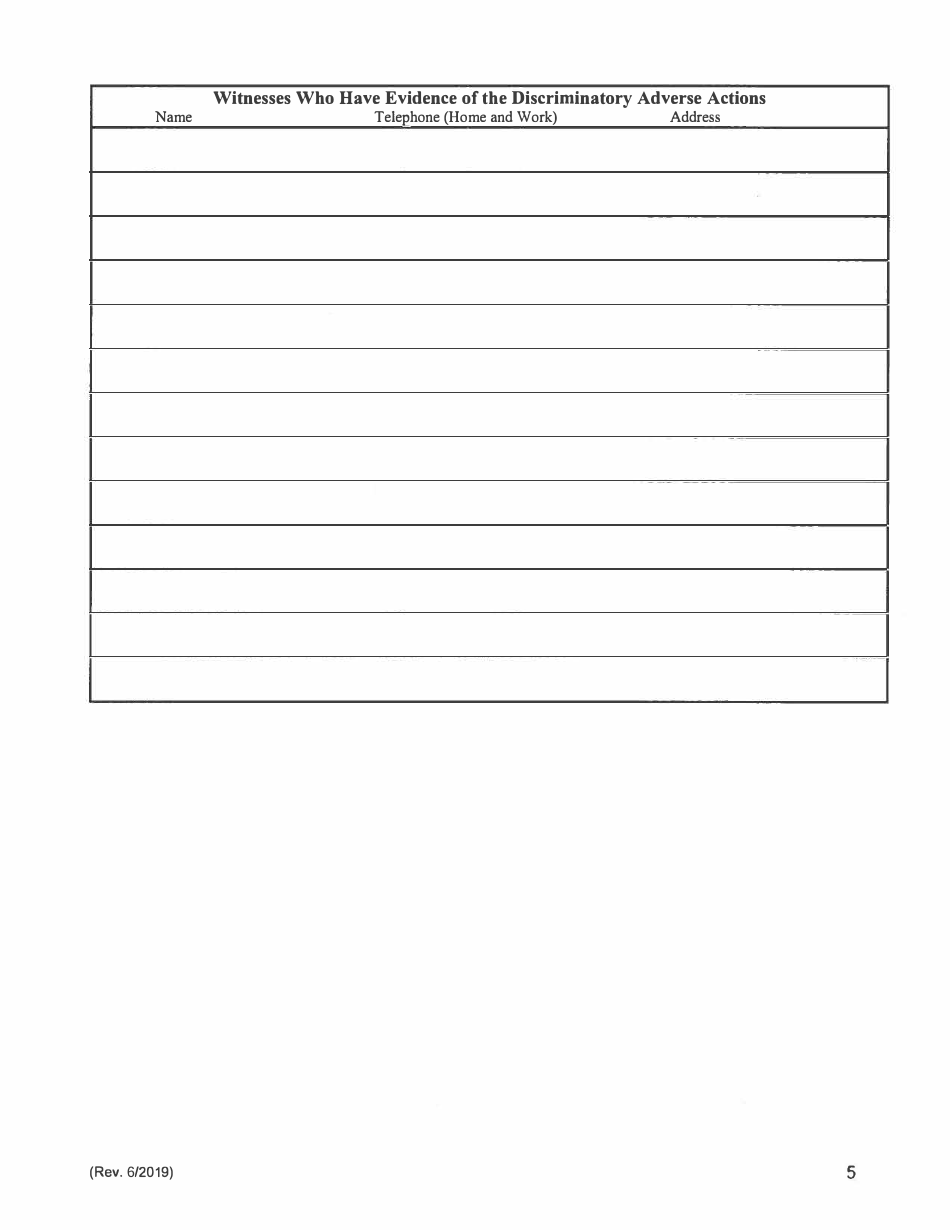 Pre-complaint Questionnaire - Real Property Transactions - Hawaii, Page 7