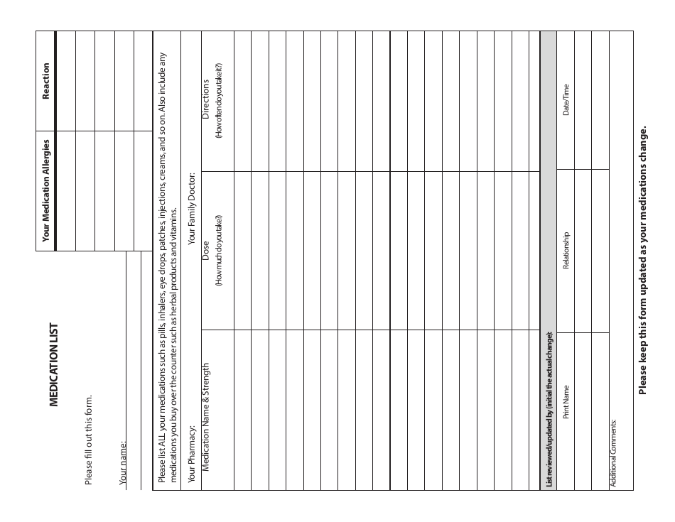Form 13HPE15-37445 Medication List - Prince Edward Island, Canada, Page 2