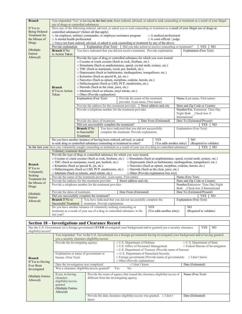 Form SF-85 - Fill Out, Sign Online And Download Printable PDF ...