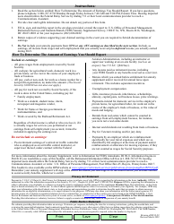 Form RI92-22 Annuity Supplement Earnings Report, Page 2