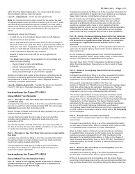 Instructions for Form PT-102 Tax on Diesel Motor Fuel - New York, Page 3