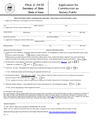 Application for Commission as Notary Public - Iowa