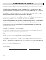 Form DSS-SE-408 Application for Child Support Services - South Dakota, Page 11