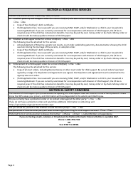 Form DSS-SE-408 Application for Child Support Services - South Dakota, Page 4