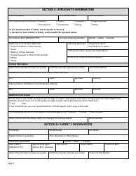 Form DSS-SE-408 Application for Child Support Services - South Dakota, Page 5