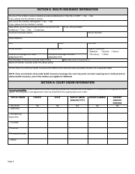 Form DSS-SE-408 Application for Child Support Services - South Dakota, Page 9