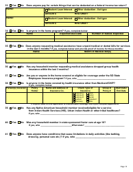 Form DSS-EA-301 Economic Assistance Application - South Dakota, Page 10
