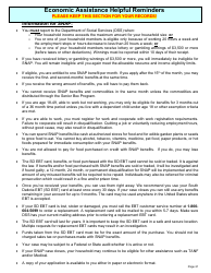 Form DSS-EA-301 Economic Assistance Application - South Dakota, Page 21