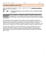 Formulario DSS-EA-265 Solicitud De Asistencia De Exencion De Atencion a Largo Plazo O Servicios Basados En La Comunidad En El Domicilio - South Dakota (Spanish), Page 2
