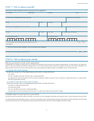Form DSS-EA-FSSA Application for Health Coverage &amp; Help Paying Costs - South Dakota, Page 3