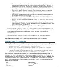 Grant Application Form - South Dakota, Page 2