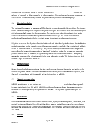 Memorandum of Understanding (Mou) - Restaurant Meal Program - Michigan, Page 8