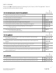 Form DCH-0928 Application for Lead Services - Michigan, Page 3