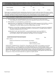 Adult Community Mental Health Center Screening Form - Kansas, Page 14
