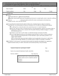 Adult Community Mental Health Center Screening Form - Kansas, Page 15