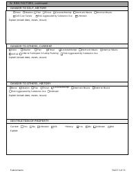 Adult Community Mental Health Center Screening Form - Kansas, Page 3