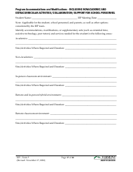 Form 5 Individualized Education Program (Iep) - Vermont, Page 17