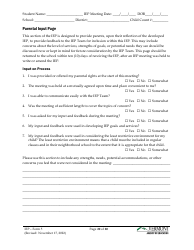 Form 5 Individualized Education Program (Iep) - Vermont, Page 20