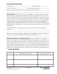 Form 5 Individualized Education Program (Iep) - Vermont, Page 7