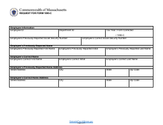 Request for Form 1095-c - Massachusetts, Page 2