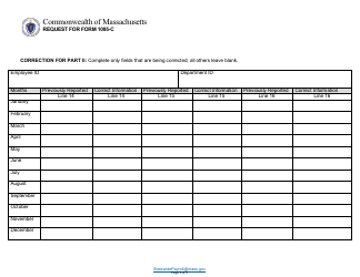 Request for Form 1095-c - Massachusetts, Page 3