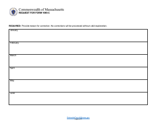 Request for Form 1095-c - Massachusetts, Page 4