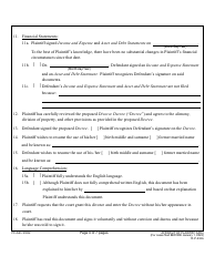 Form 1F-P-333A Affidavit of Plaintiff (For Cases Filed Before January 1, 2022) - Hawaii, Page 4