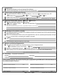 Form 1F-P-796 Proposed Parenting Plan - Hawaii, Page 5