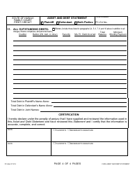 Form 1F-P-840 Asset and Debt Statement - Hawaii, Page 5