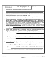 Form 1F-P-850 Motion and Declaration for Pre-decree Relief - Hawaii, Page 3