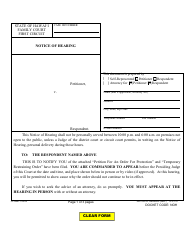 Form 1F-P-751 Proposed Notice of Hearing - Hawaii, Page 2