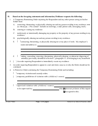 Form 1F-P-752A Petition for an Order for Protection - Hawaii, Page 7