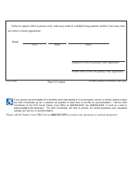 Ex Parte Request to Appear by Video - Hawaii, Page 2