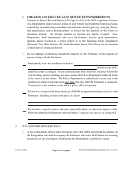 Form 1F-P-750 Proposed Temporary Restraining Order - Hawaii, Page 4