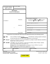Document preview: Form 1F-P-757C Proposed Notice of Hearing - Hawaii