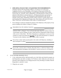 Form 1F-P-756 Proposed Temporary Restraining Order - Hawaii, Page 4